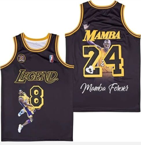 Kobe Bryant 8/24 Legend Black Mamba Forever Jersey Size 3Xl | Ebay