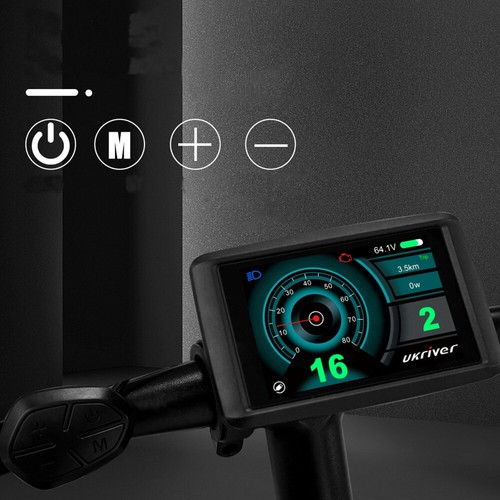 E-Bike UKC1 Color Screen LCD Display Control Panel For Bafang BBS01 BBS02 BBSHD - Picture 3 of 10