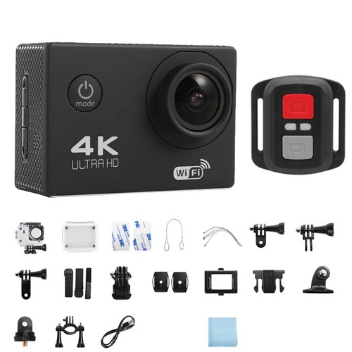 Action Camera Ultra HD 4K/30fps WiFi 2.0-inch 170D Underwater Waterproof Helmet - Picture 11 of 11