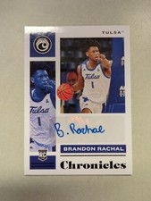 2021 Panini Chronicles Draft Picks Brandon Rachal Auto RC #CR-BRA