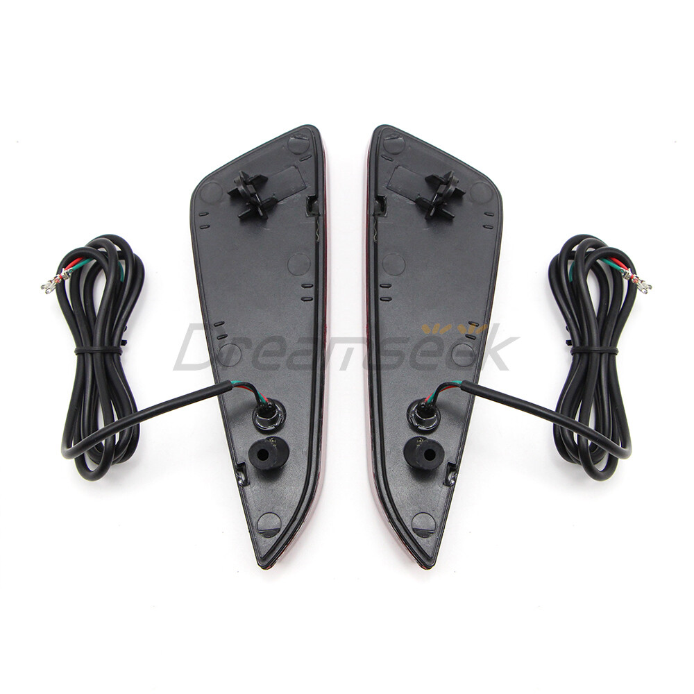 LED Rear Bumper Reflector Brake Light For Toyota C-HR (CHR) 2016-2022 – Red Lens