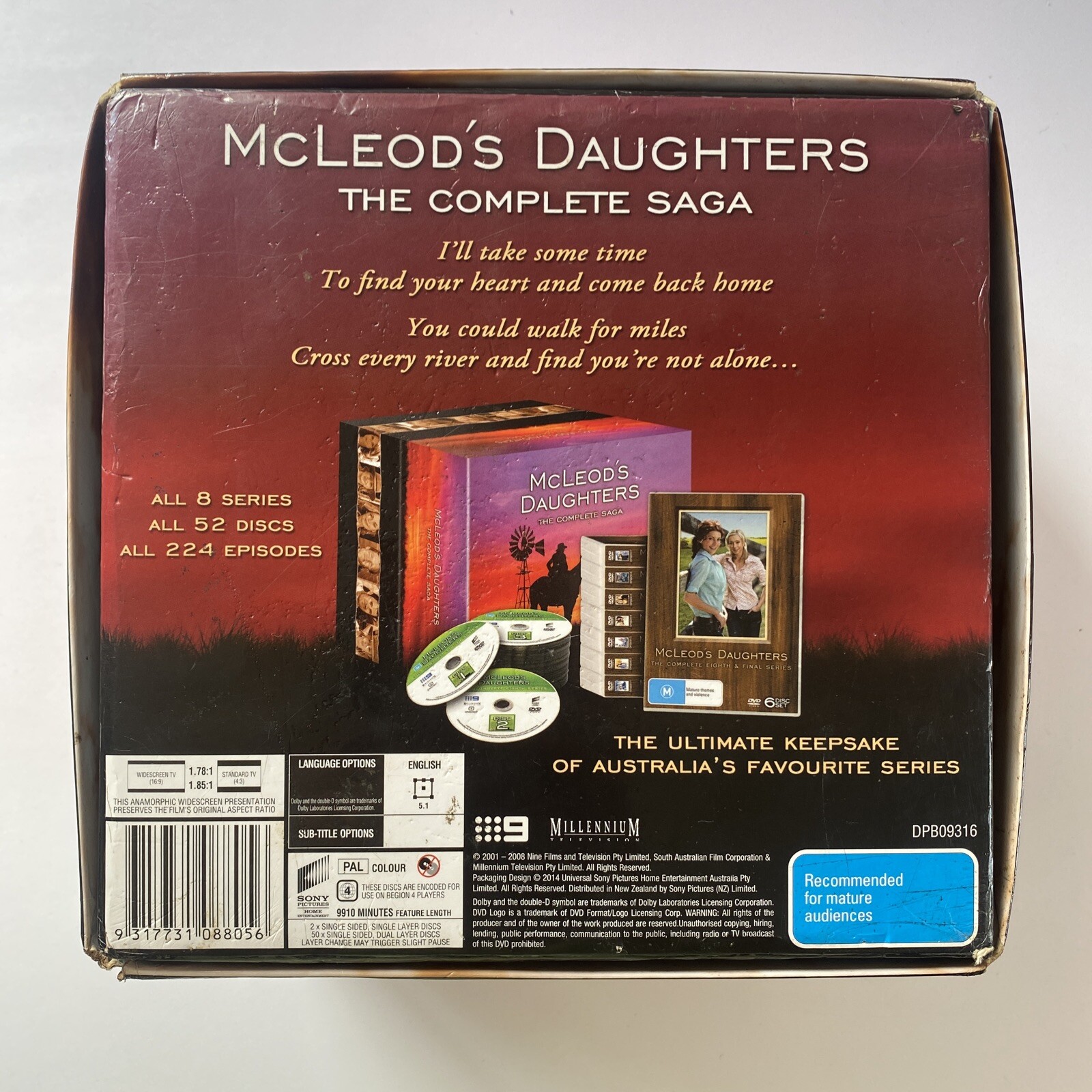 McLeod's Daughters The Complete Saga Box Set (2008) DVD Series, Region