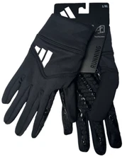 Adidas Mens Large / X- Large COLD.RDY Running Glove Reflective Touch Screen Grip