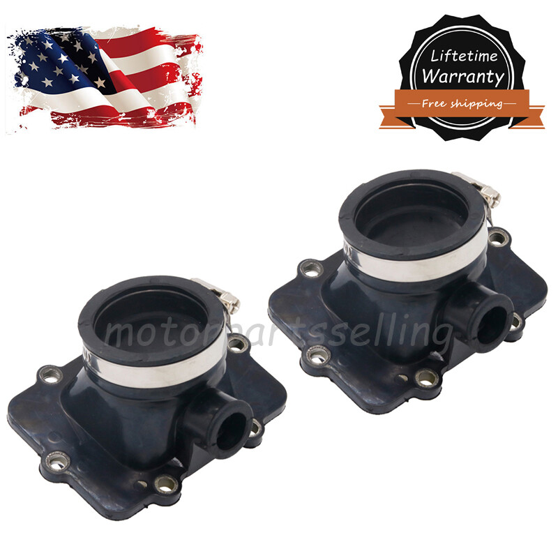 Set(2) Carb Intake Boots Replace 420867880 420867882 2001-04 For