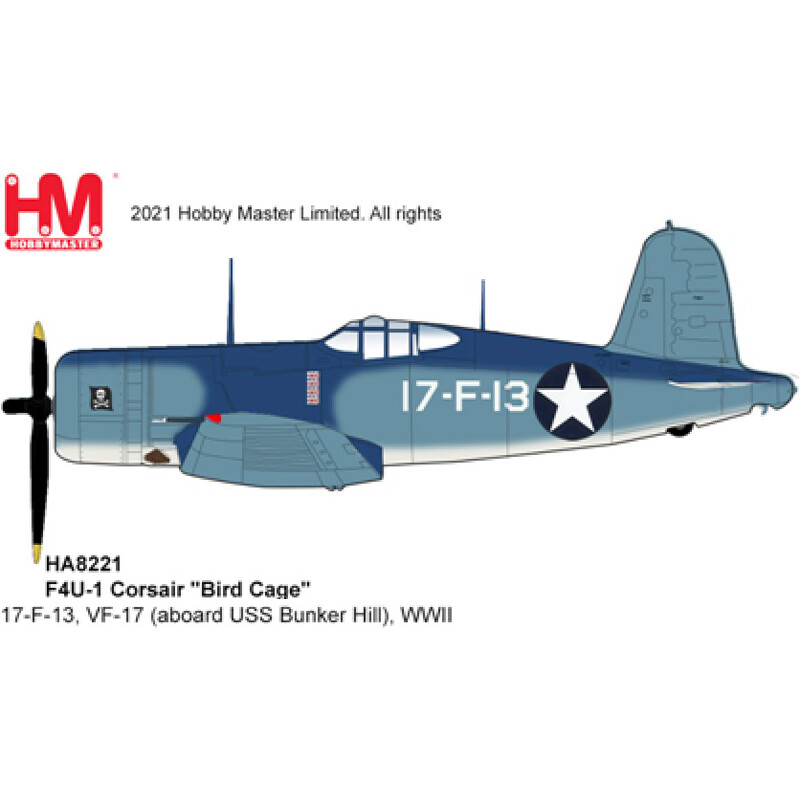 HMホビーマスター F4U Corsair \"Bird Cage\" 1/48 HMホビーマスター F4U Corsair 