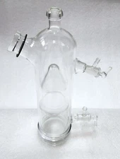 BUCHI Glass Rotary Evaporator Cold Trap Dry Ice Condenser Inner & Outer Trap