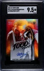 2024 Topps Now On Card Auto Victor Wembanyama RC 33/99 SGC 9.5