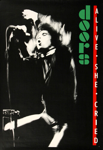The Doors - Alive She Cried, 1983 | Konzertplakat | Poster-image