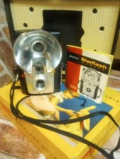 Kodak Brownie Starflash Camera Outfit With Original Box, Instructions, Vintage