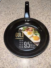 9.5" IKO Gold Select Frying Pan Nonstick Heavy Skillet Free Ptfe,pfoa,lead,pfas