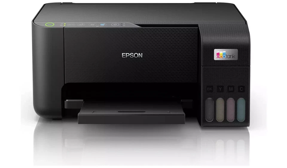 Epson Eco Tank ET-2860 Colour Multifunction Inkjet Printer Print Copy Scan & Ink - Image 4 of 4