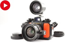 US Duty Paid Nikon Nikonos V Orange 35mm UW Camera 28mm f3.5 JAPAN L233