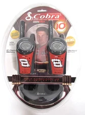 NEW COBRA MICROTALK WALKIE TALKIES Dale Earnhardt Jr GMRS / FRS 2-WAY RADIOS