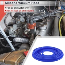 33Ft 5/8" 16mm ID 3mm Thickness Silicone Vacuum Hose for Air and Water Blue