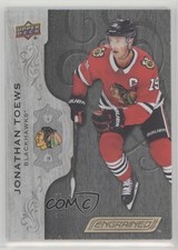 2018-19 Upper Deck Engrained Black 39/49 Jonathan Toews #25 d4v