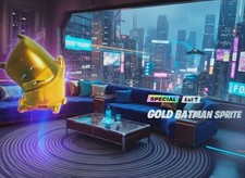 Fornite Battle Royal Gold Batman Sprite Fornite Battle Royal Gold Batman Sprite