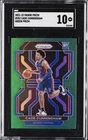 2021-22 PANINI PRIZM GREEN PRIZM #282 CADE CUNNINGHAM ROOKIE RC SGC 10 GM