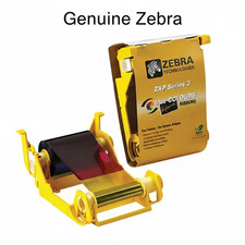 Genuine Zebra 800033-840 YMCKO ZXP 3 Series Color Ribbon 200 Images - New