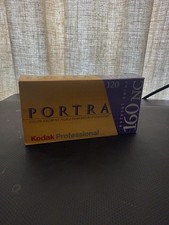 Kodak Portra 160nc 120 Box, 5 Sealed Rolls EXP 2007