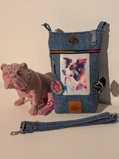 Leckerlibeutel Gassibag Hunde, Handarbeit, Selbst Genäht Gassitasche Bordercolli