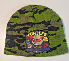 NEW Teenage Mutant Ninja Turtles TMNT Youth One Size Camo Beanie Hat