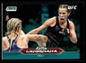 Katlyn Cerminara 2025 Stadium Club UFC Teal Foil Card #85