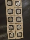 1955 D Washington Quarter lot of 10 coins