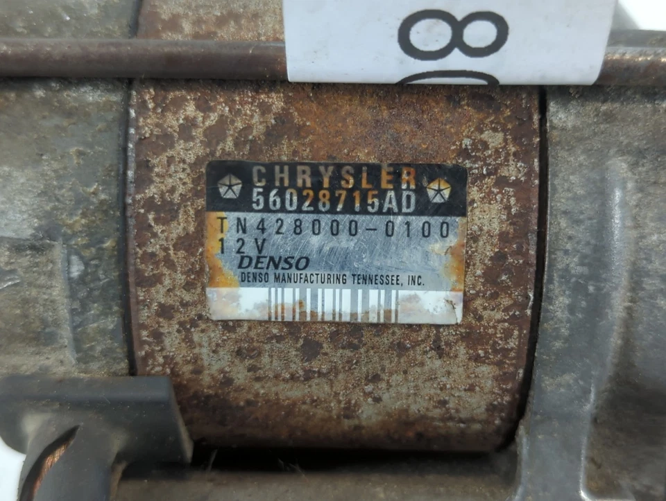 Mazda 2003-2010 6 coche motor de arranque solenoide fabricante original WXYHR Foto 2 de 4