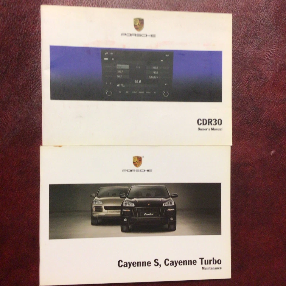 Porsche Cayenne 2008 manual del propietario libros ref mantenimiento navegación estuche guía todos los modelos Foto 3 de 4