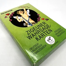 Piatnik Zigeuner Wahrsage Karten Gypsy Fortune Telling Cards Vintage 1986