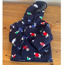 Joules Reversible Farm Jacket size 3-6 mo