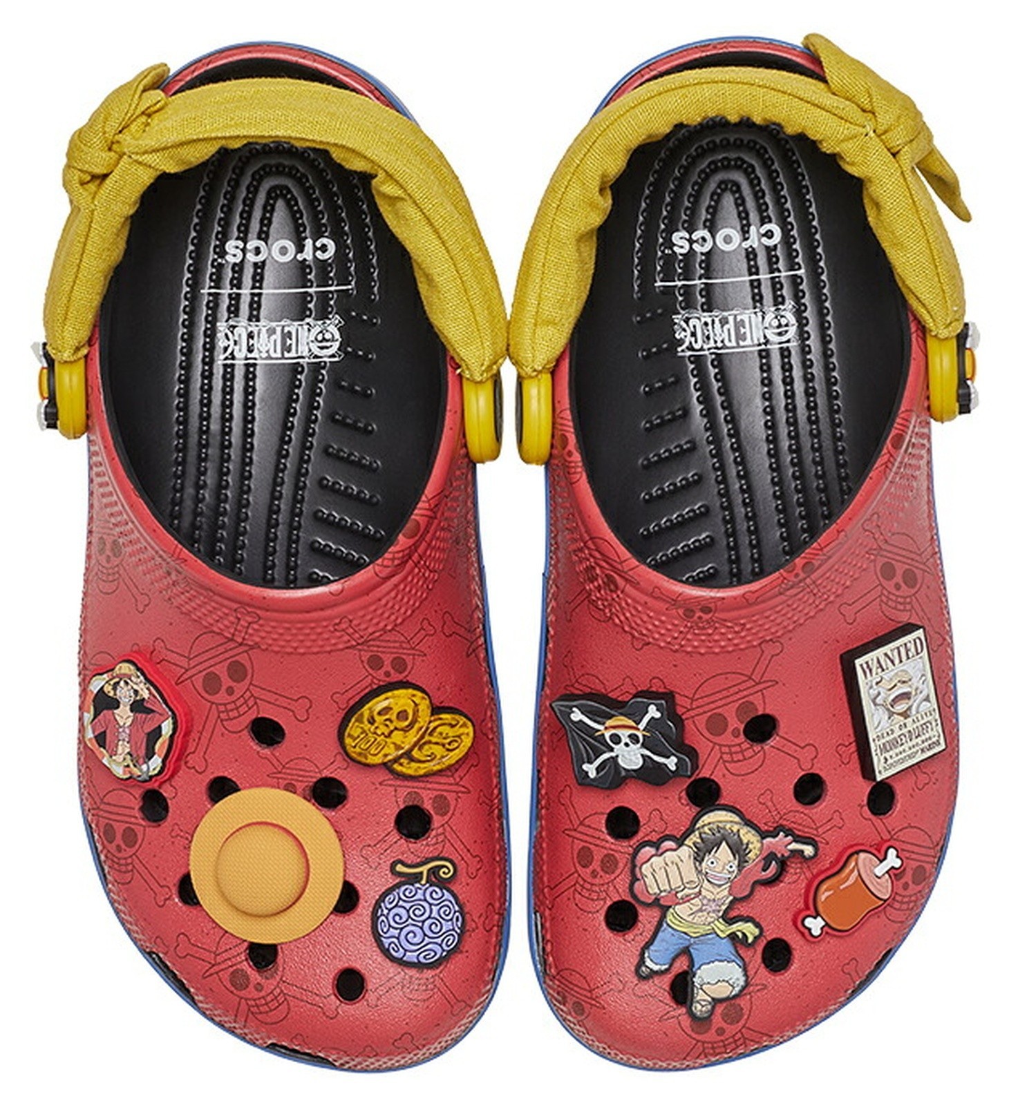 Crocs ONE PIECE Luffy Classic Clogs 212125-90H Unisex Casual Shoes Multi image 3