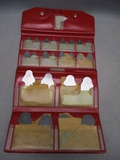 LUFKIN # 77CX  Radius Gage Set 25 Tools with Case Machinist Milling Lathe