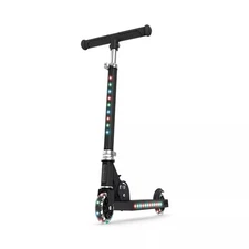 Jetson Kids Kick Scooter LED Lights Folding Beginner Black Jupiter 2.0
