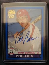 2016 Topps Archives - Bob Boone #FFA-BB Blue /199