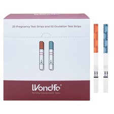Wondfo - 20 Pregnancy Test Strips and 50 Ovulation Test Strips Kit