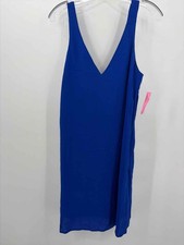 Pre-Owned Lulus Blue Size Medium Knee Length Sleeveless Dress