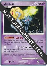 2018 Pokemon: WCD - Uxie - 2009 (David Cohen) (#43/146, Rare, Lightly Played)
