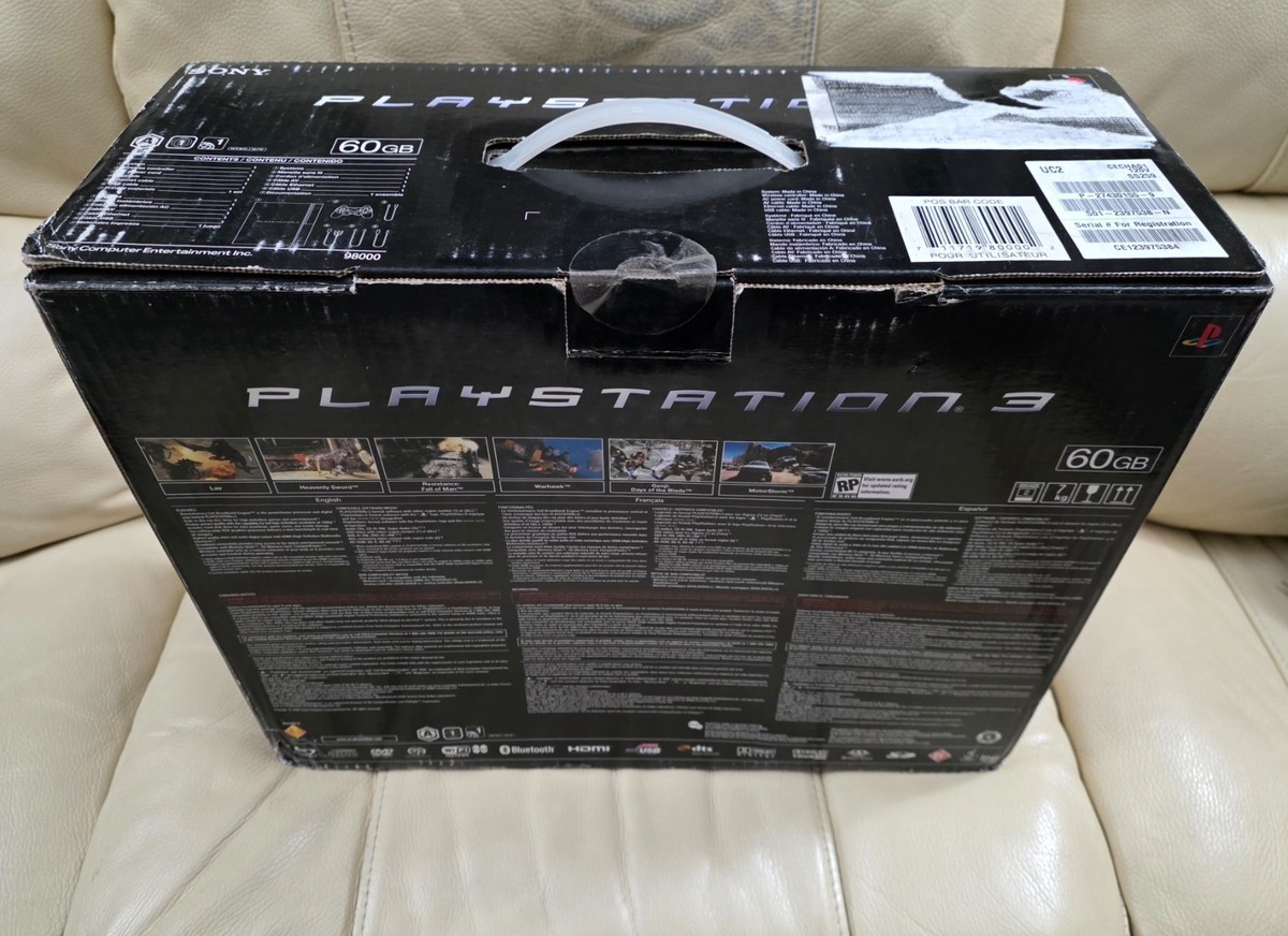 Sony PlayStation 3 60GB Piano Console - Black for sale online | eBay