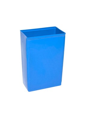 Channel Manufacturing 123B-B 15'' x 9'' x 22'' Blue Plastic Ingredient Bin