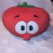 HUGE VeggieTales Bob The Tomato Plush BIG Idea Pillow Doll 2015 Stuffed Rare 16"