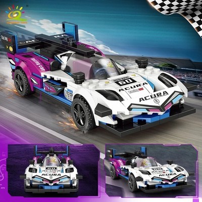 MOC LEGO Car: Acura Le Mans Racing Car Building Blocks Set (276
