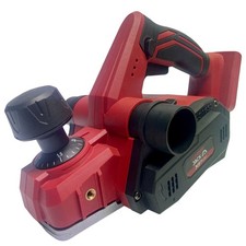 Cordless Electric Planer 20V Brushless Dual TCT Blades Depth Control + Chip Port