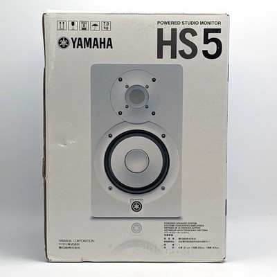 Yamaha HS-5 美品 Yamaha HS5 Powered Studio Monitor - White for sale online | eBay