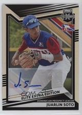 2022 Panini Elite Extra Edition Signatures Juarlin Soto #176 Auto 13vm