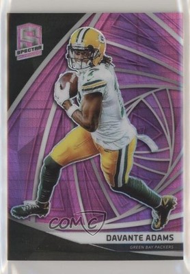 2019 Panini Spectra Neon Pink Prizm 16/25 Davante Adams #85 2r7