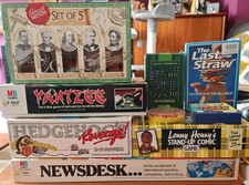 Job Lot of 9 Mixed Family Games most are Complete but Not All of them 
