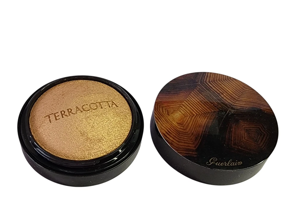 Guerlain Terracotta Indian Bronze Pearly Sun Powder for Face & Body 6g - NWOB - Image 3 of 4