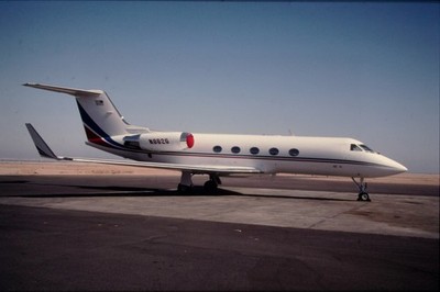 Dia N862G Gulfstream IV 35mm gerahmt OP-L6-99