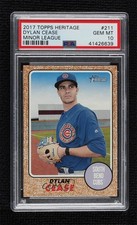 2017 Heritage Minor League Edition Short Prints Dylan Cease PSA 10 GEM MT 0p1e